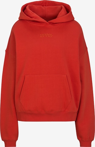 19V69 ITALIA Sweatshirt 'Cleo Street' in Oranje: voorkant