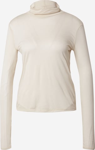 Sisley T-shirt i beige: framsida