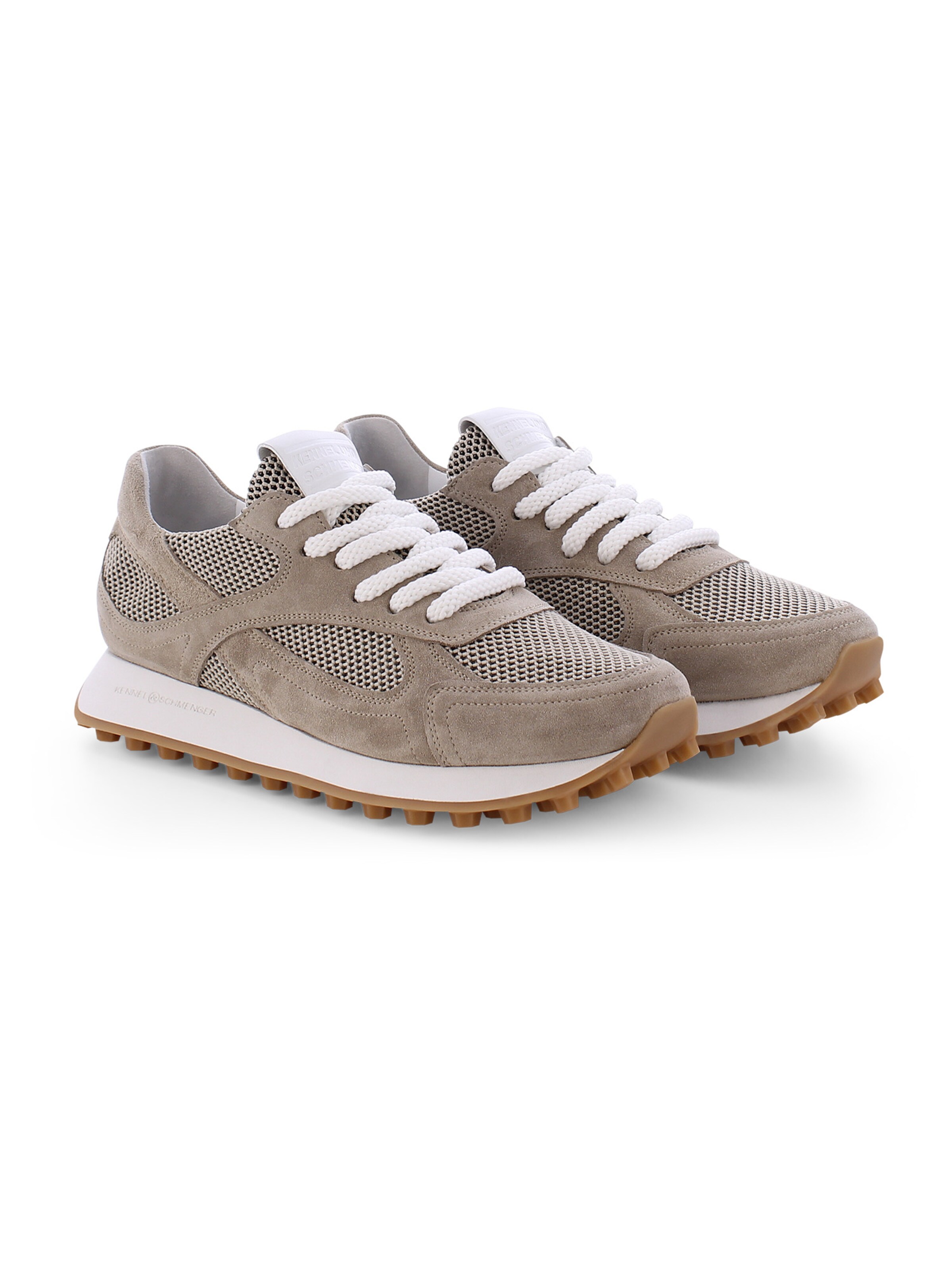 Kennel & Schmenger Sneakers laag 'Cell' in Bruin