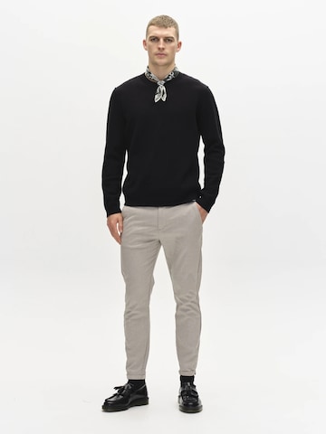 GABBA Tapered Hose 'Pisa Domo' in Beige