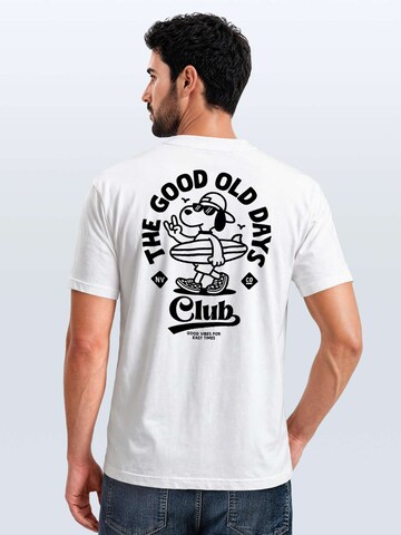Neverless Shirt 'Good old Days' in White