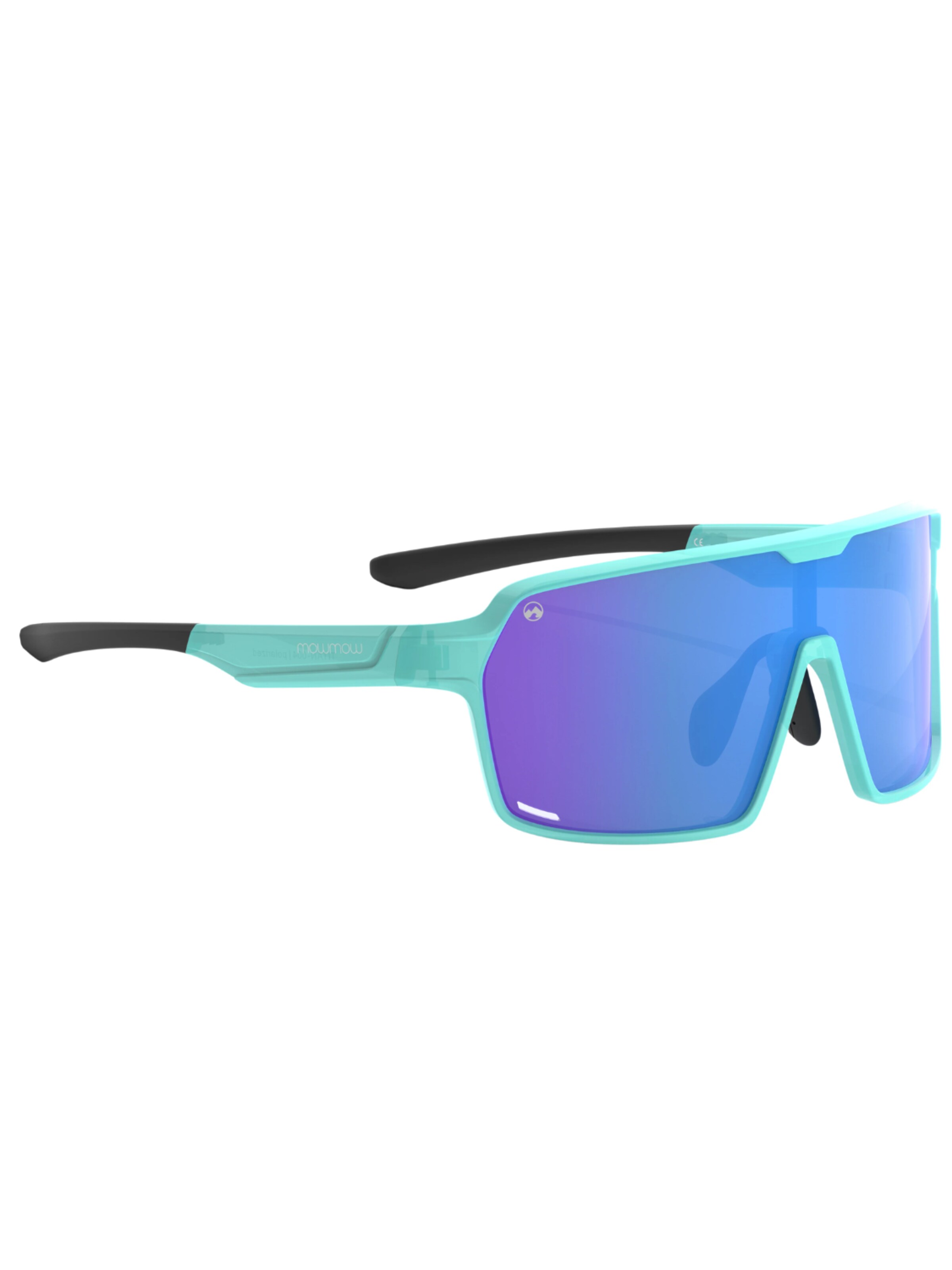 Mowmow Sportzonnebril 'MowMow Titan Sunglasses - Sports Glasses - Cycling Glasses - Men - Women' in Blauw