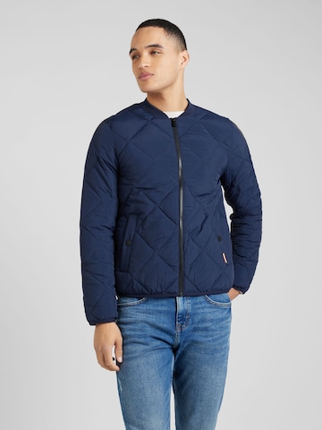 Veste mi-saison QS en bleu : devant