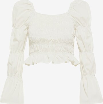 faina Blouse in White: front