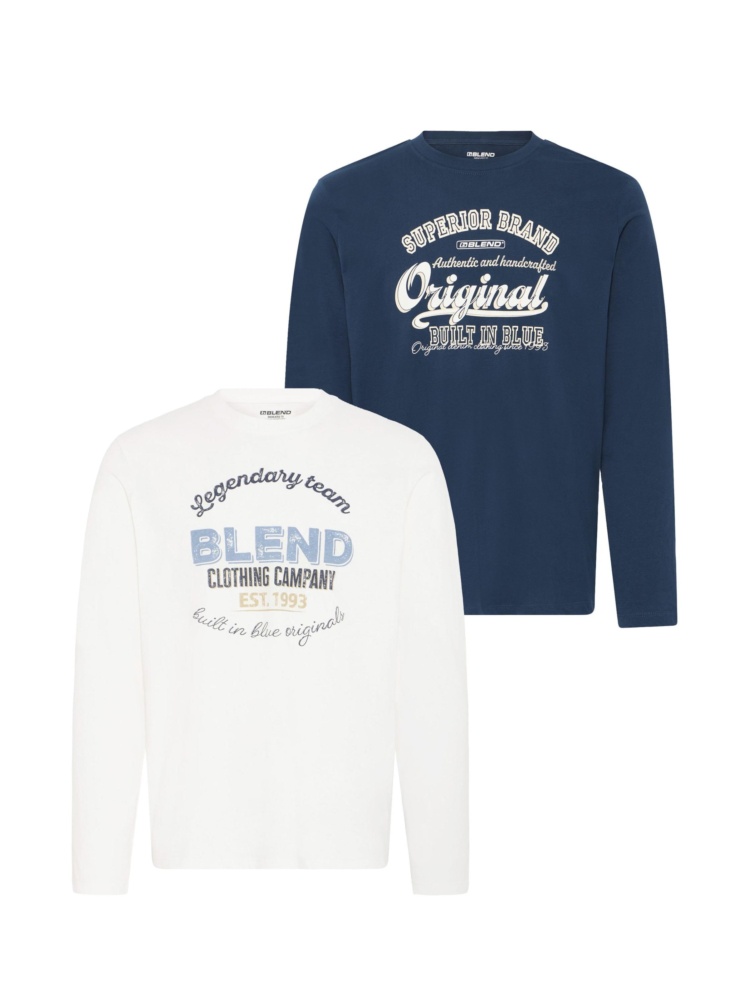 BLEND - Sudadera ' BHBenap 2 PACK ' en azul: frente