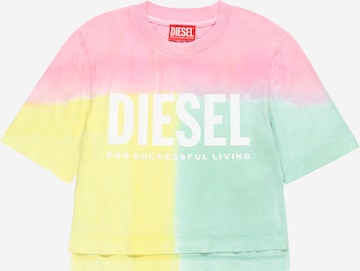 DIESEL T-Shirt in Mischfarben: predná strana