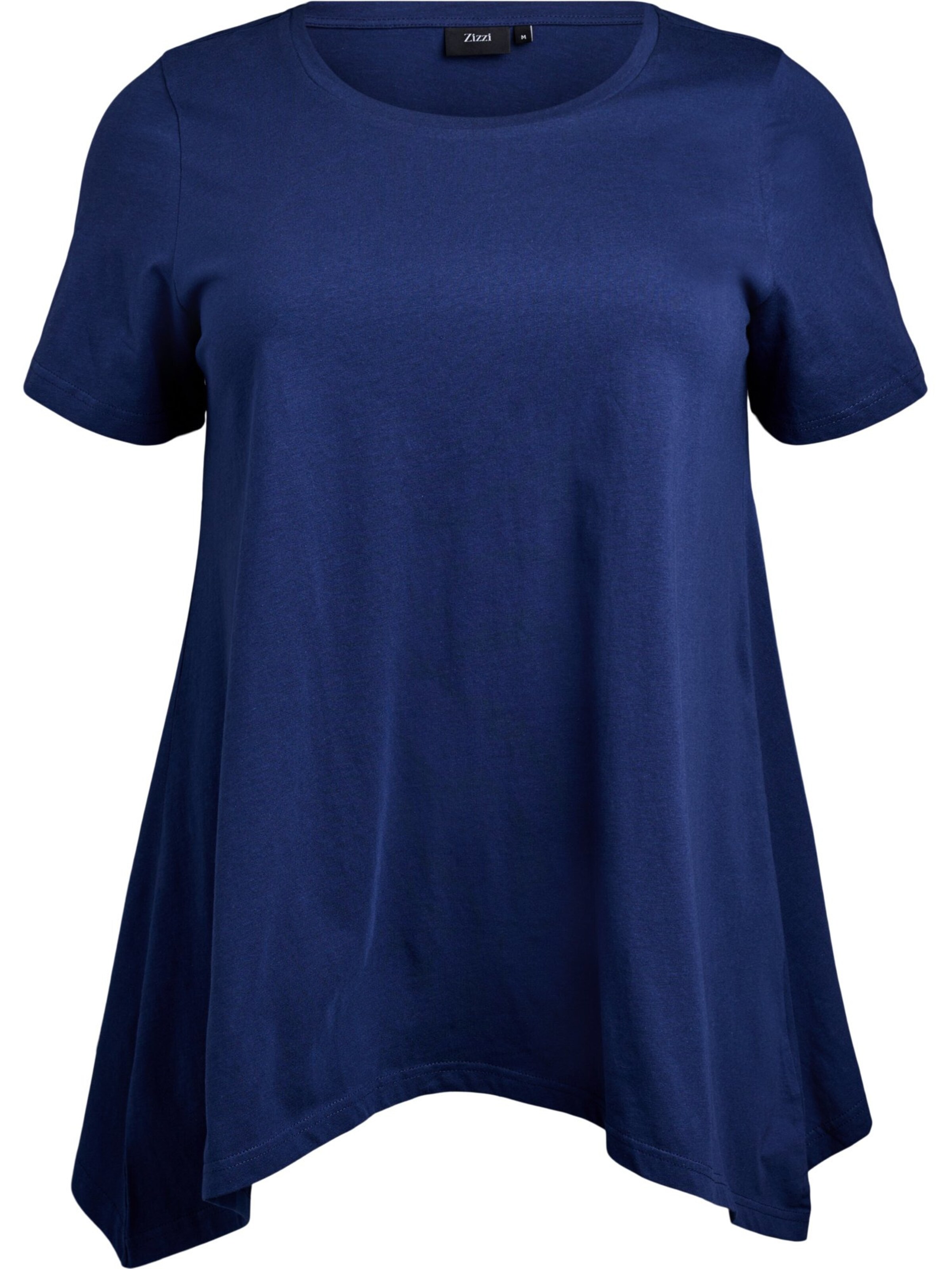 Tricou 'VMY' de la Zizzi pe albastru: față