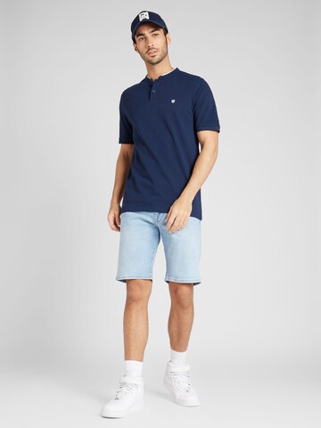 mėlyna JACK & JONES Marškinėliai 'BLASAINZ MAO'