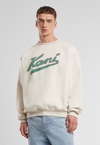 Karl Kani Sweatshirt in Weiß: Vorderseite