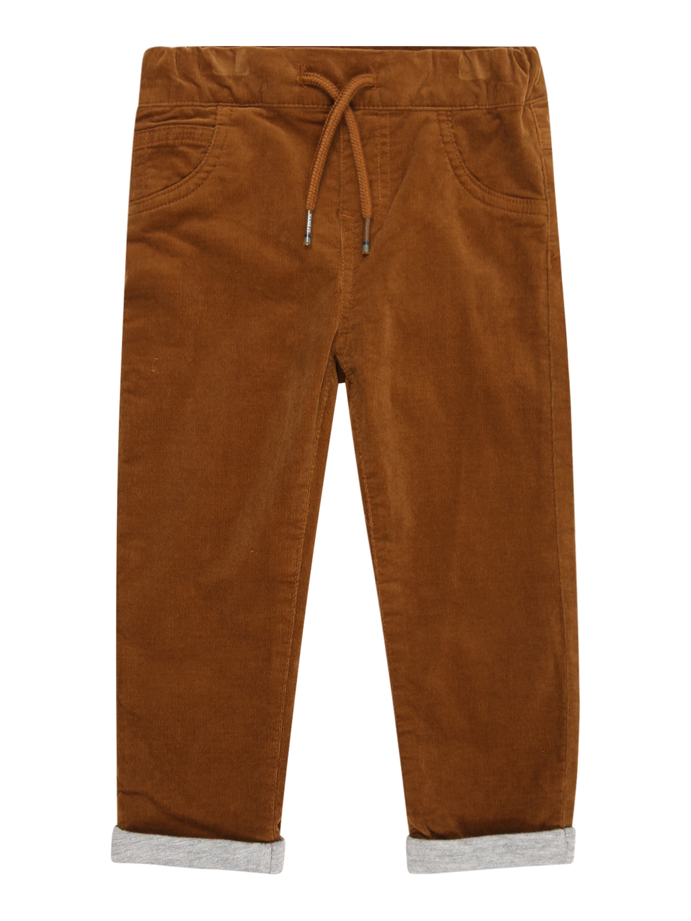 NAME IT Normální Kalhoty 'NBMBEN' – hnědá: přední strana