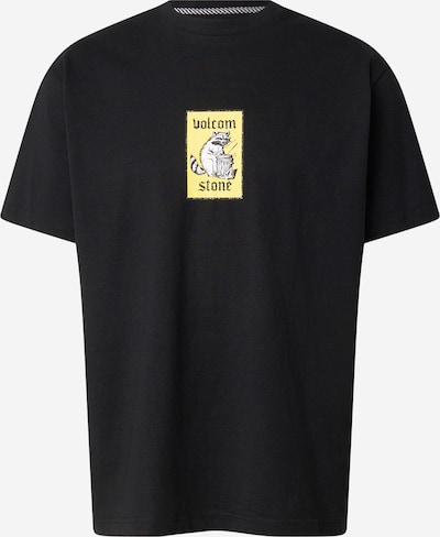 Marškinėliai 'ROCKOUT' iš Volcom, spalva – geltona / juoda / balta, Prekių apžvalga