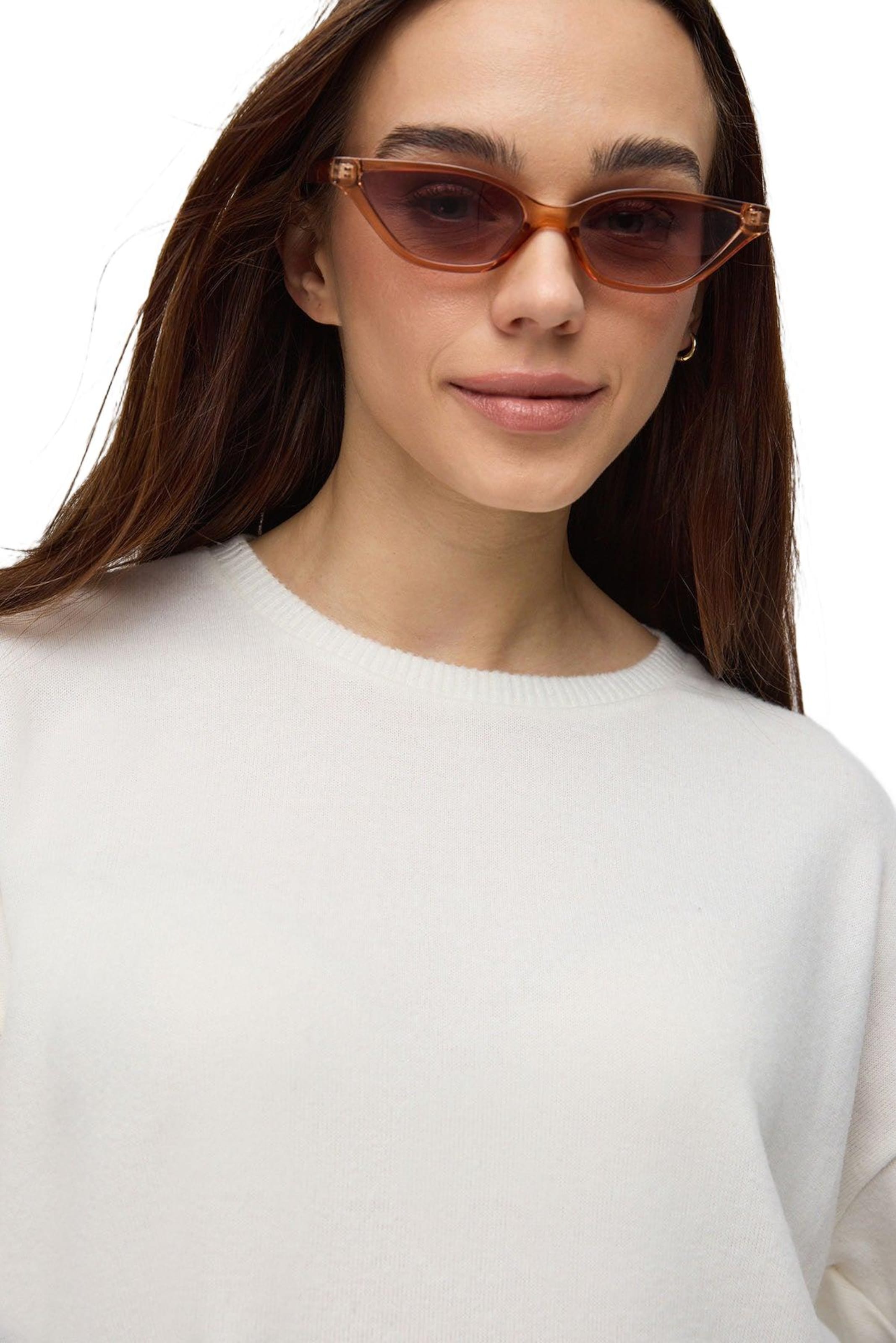 No Matter What Sweater in White