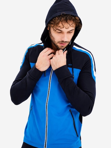 Veste de survêtement 'MORO' SCR. en bleu