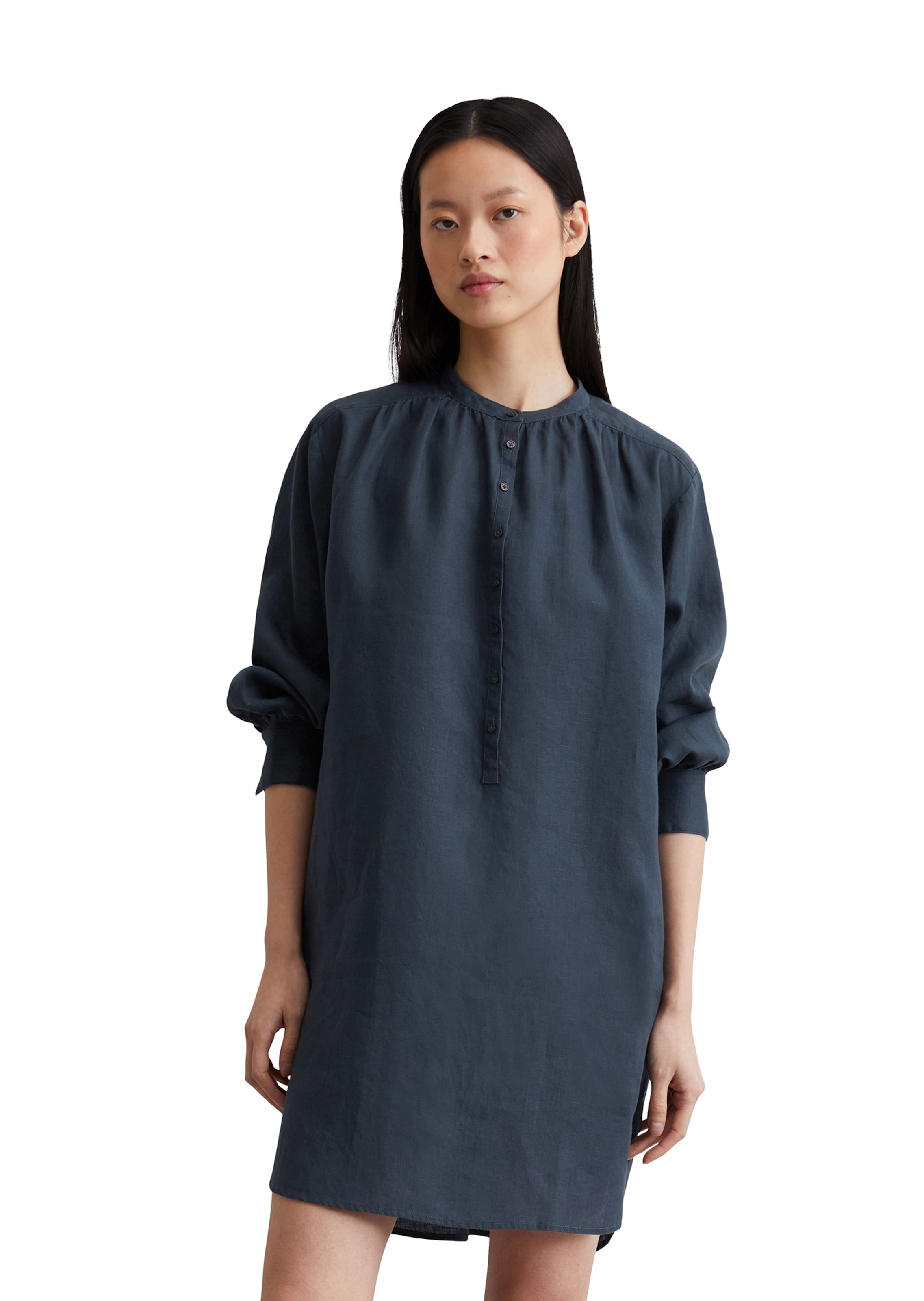 Marc O'Polo Blousejurk in Blauw: voorkant