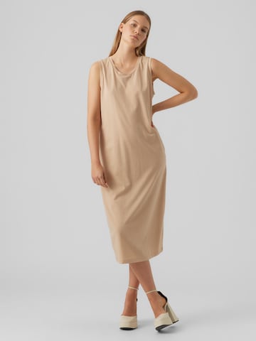 Vero Moda Tall Sommerkjole 'CELENA' i beige