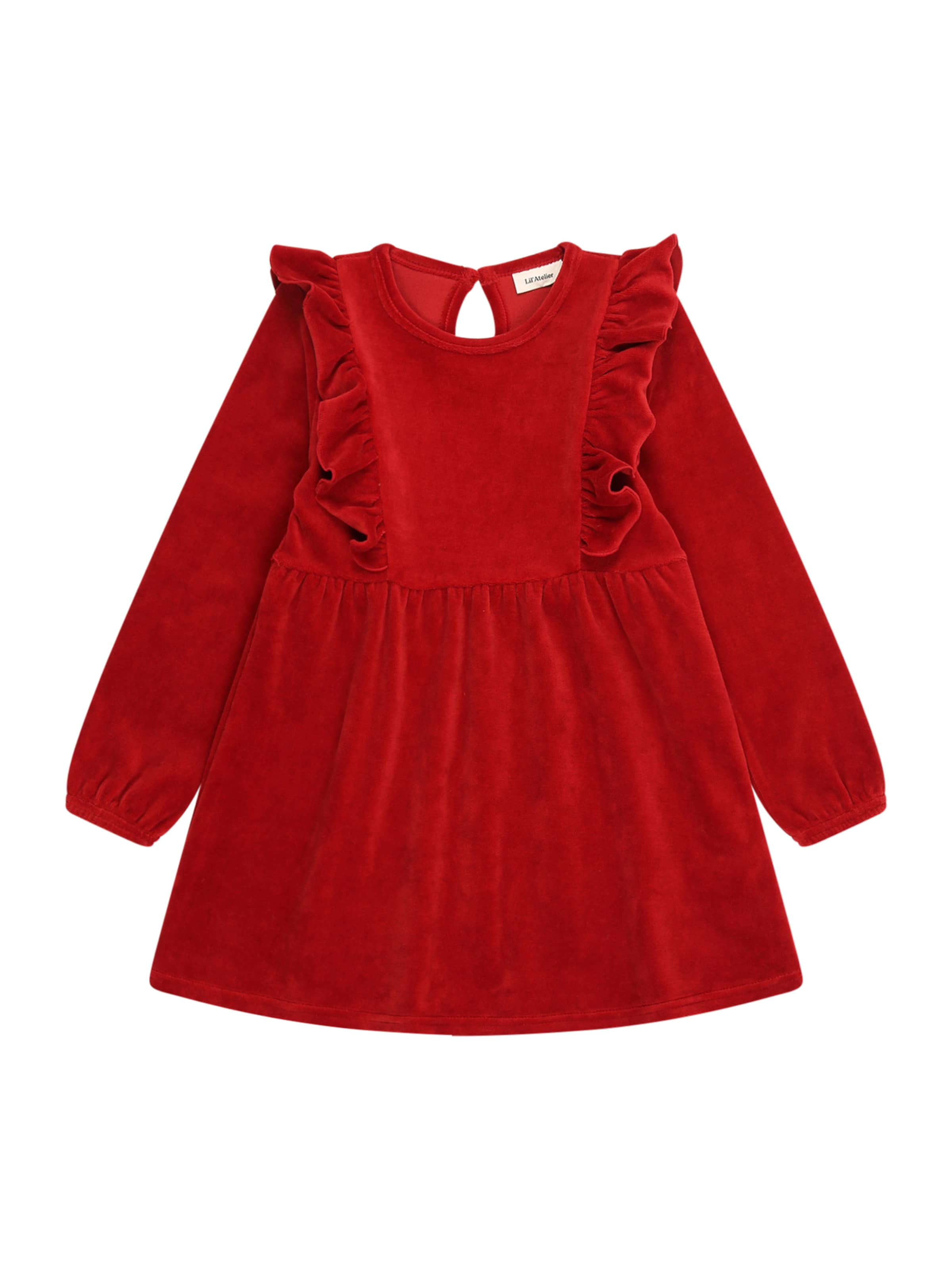 Lil'Atelier Šaty 'NMFSaga' – červená: přední strana