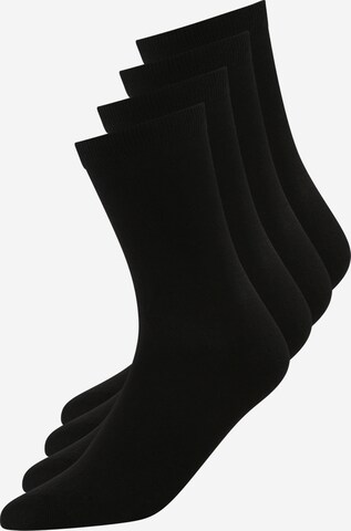 Lindex Ponožky - Čierna: predná strana