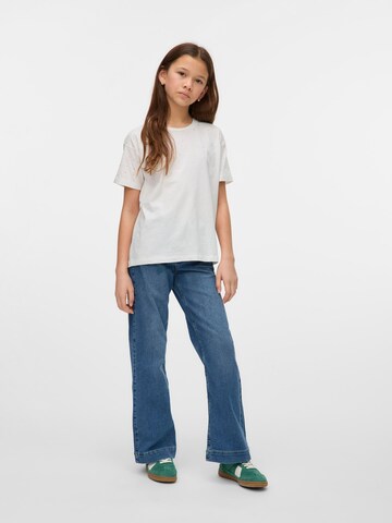 Vero Moda Girl Shirt 'VMSparkly' in Wit