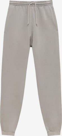 Pull&Bear Regular Broek in Grijs: voorkant