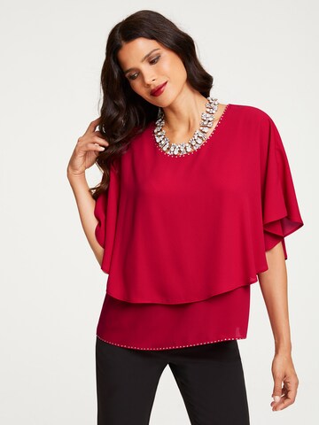 heine Bluse in Rot: front