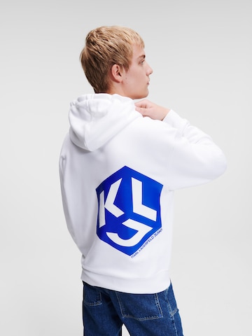 KARL LAGERFELD JEANS Sweatshirt i hvid