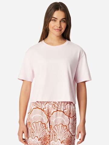 Chemise de nuit ' Mix & Relax ' SCHIESSER en rose : devant