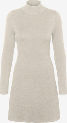 Robes en maille 'VMGold' VERO MODA en beige : devant