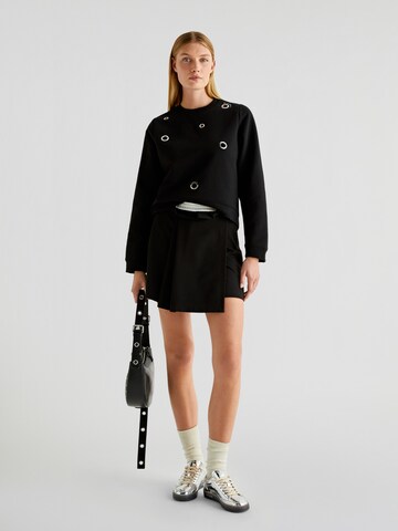 Scalpers Свитшот 'Eyelet' в Черный