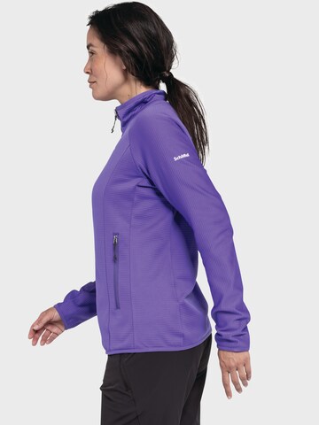 Schöffel Athletic fleece jacket ' Hiking Fleece Jk Style Cascata WMS ' in Purple