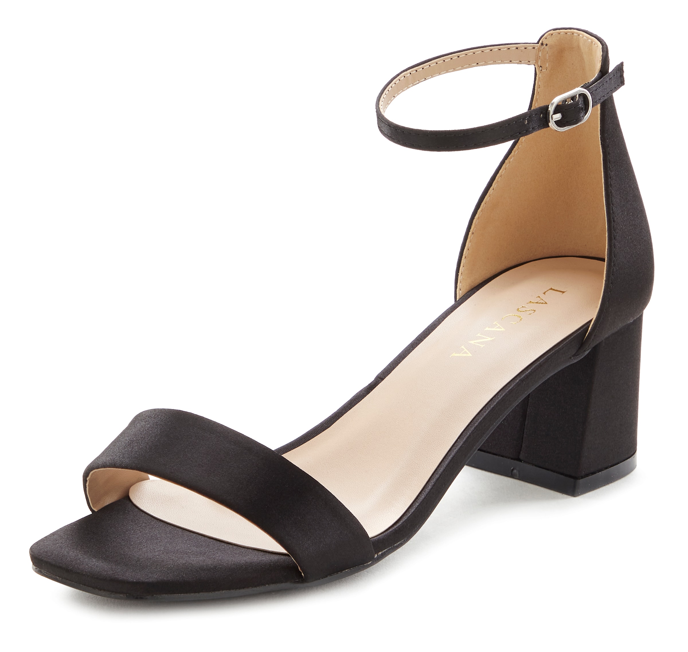 LASCANA Sandals in Black: front