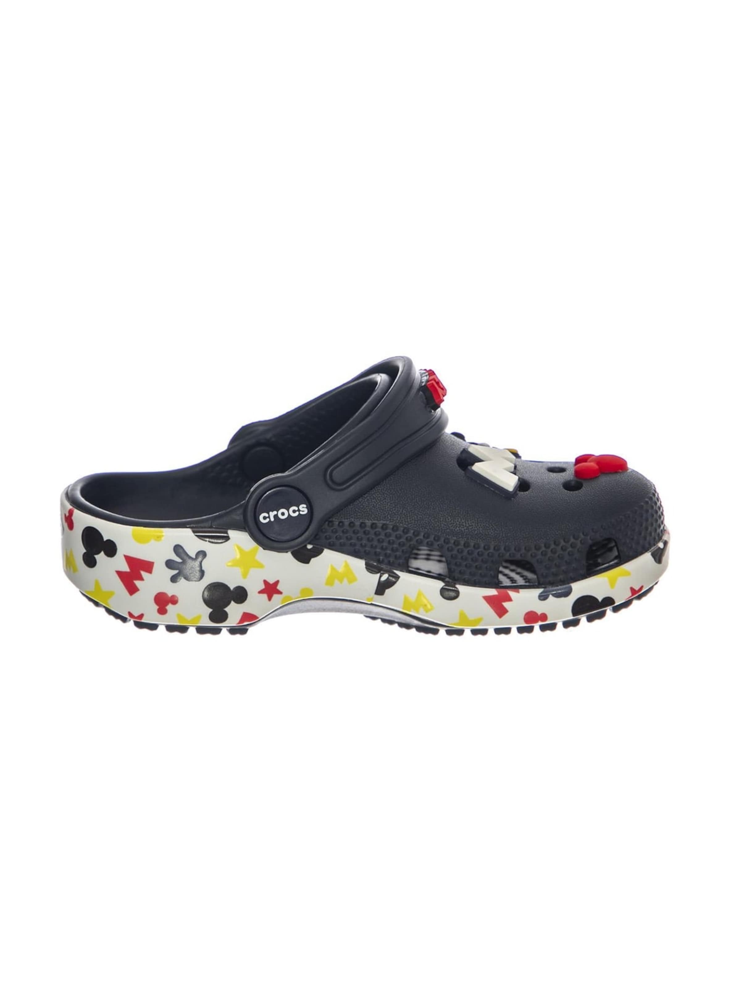 Crocs Sandalen 'Mickey Friends Classic Clog T-MLT' in Blauw