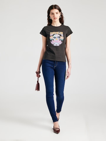 melns WRANGLER T-Krekls 'SHRUNKEN BAND'