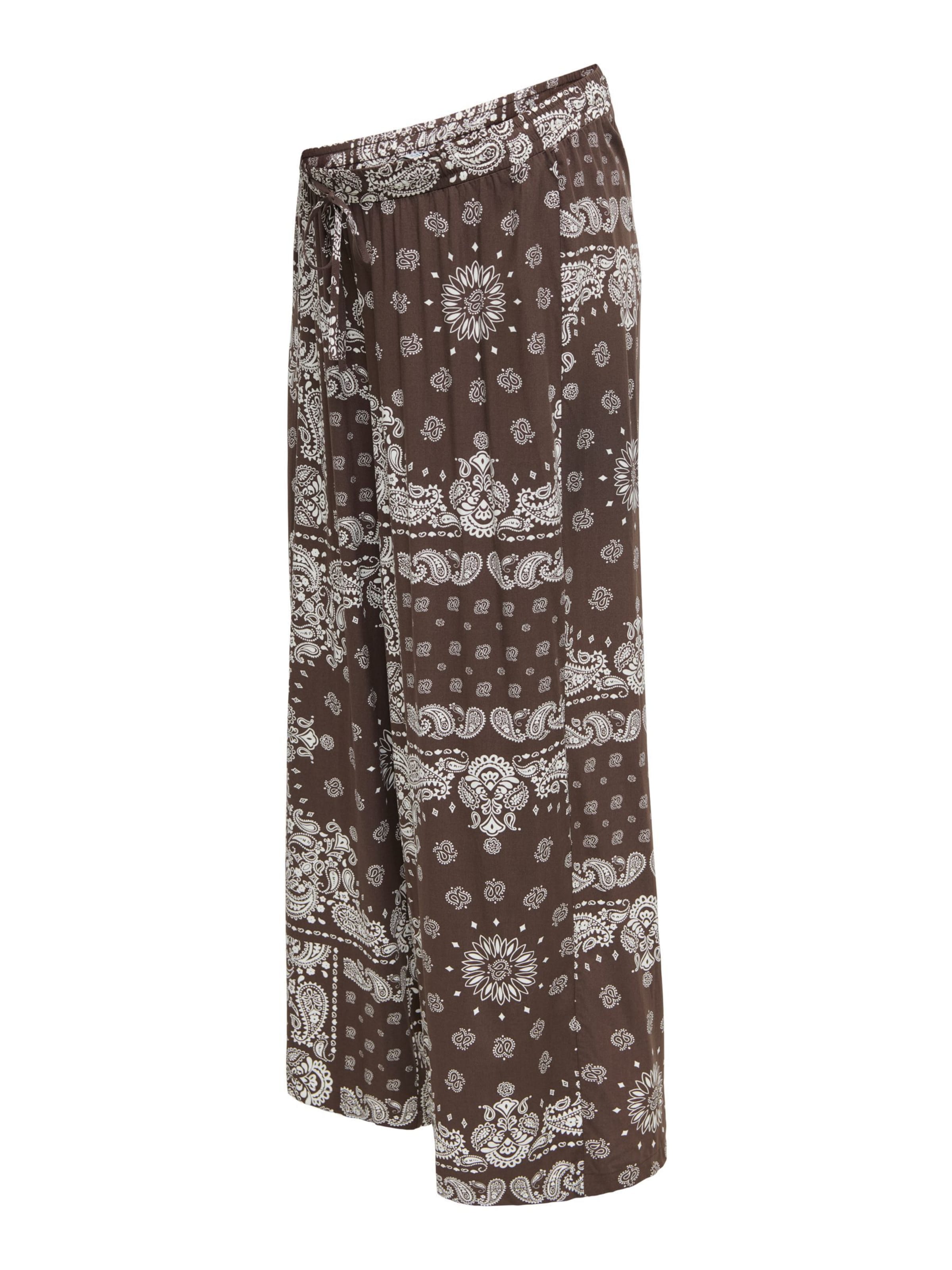 Only Maternity Regular Hose 'OLMKavi' in Braun