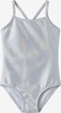 NAME IT Badpak 'NKFZOLA' in Zilver: voorkant