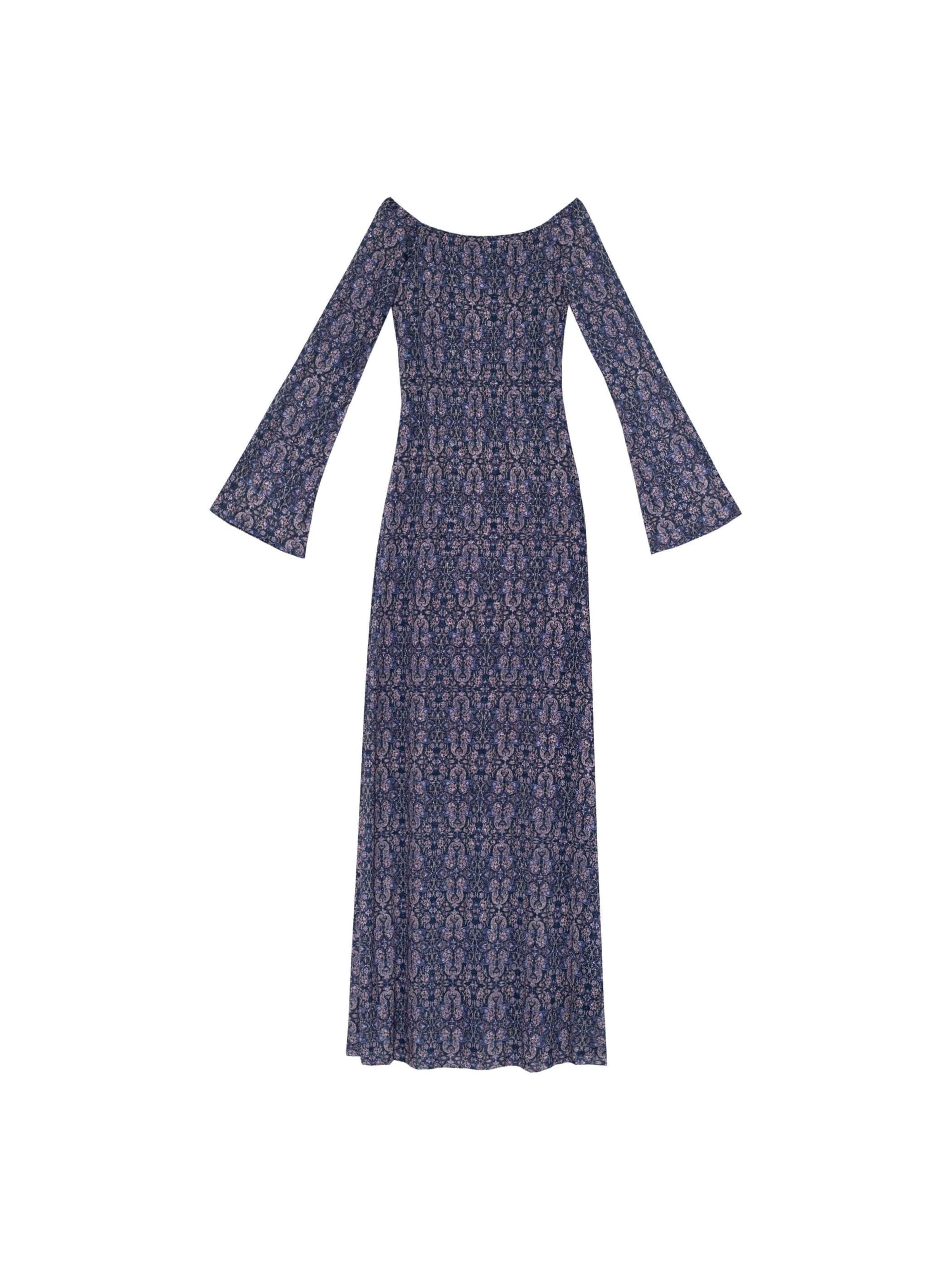 THE-ARE - Vestido de noche en lila: frente