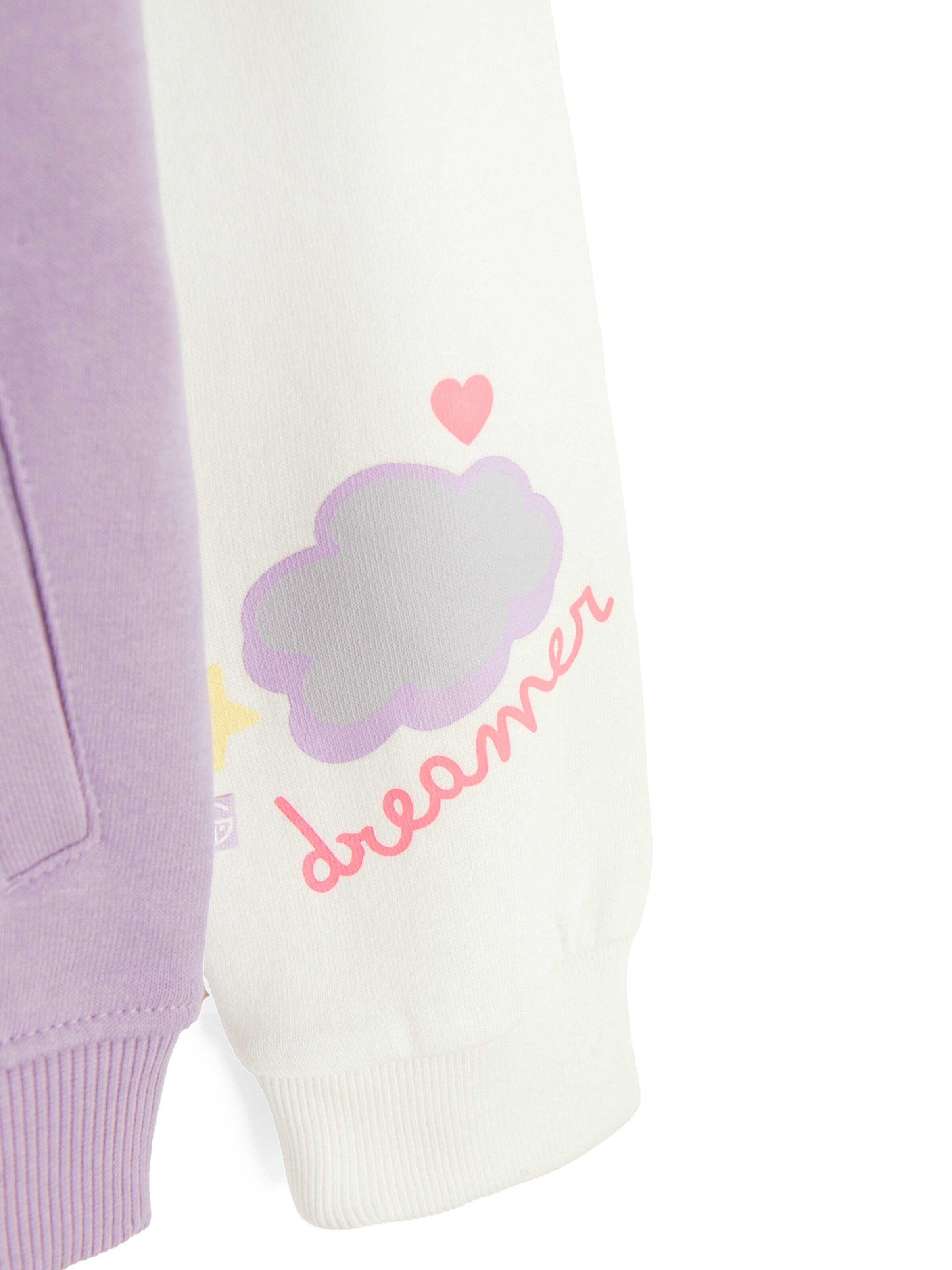 Cool Club Sweatjacke in Lila