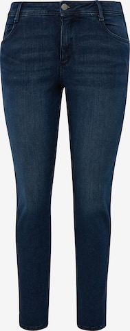 TRIANGLE Skinny Jeans in Blauw: voorkant
