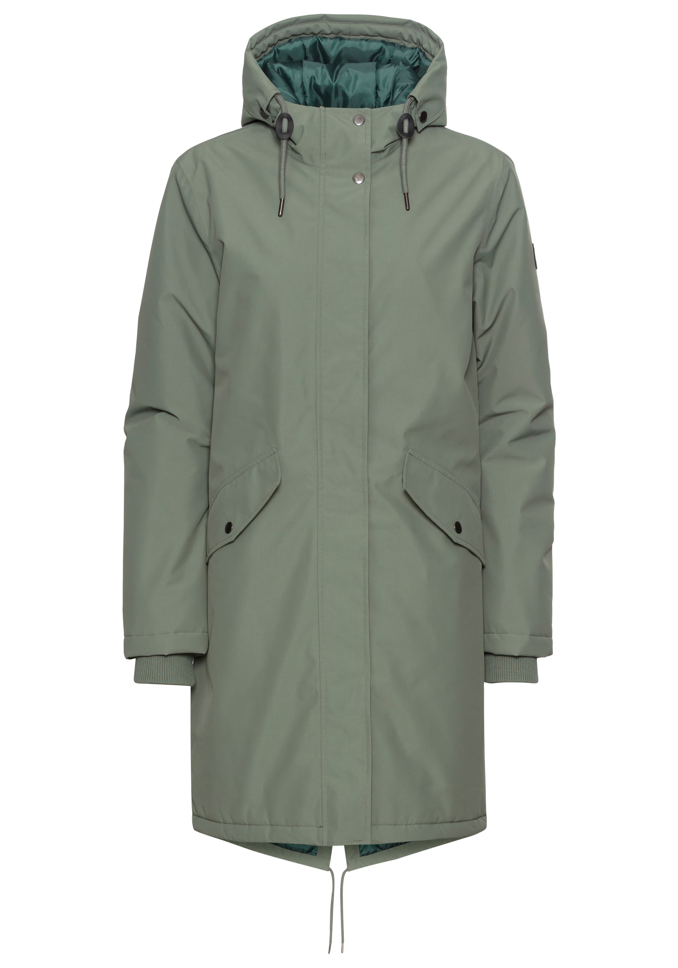 POLARINO Funktionsjacke in Grün: Vorderseite