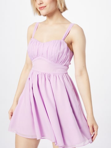 Abercrombie & Fitch Kokteilové šaty - fialová