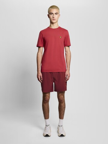 Lyle & Scott Regular Zwemshorts in Rood