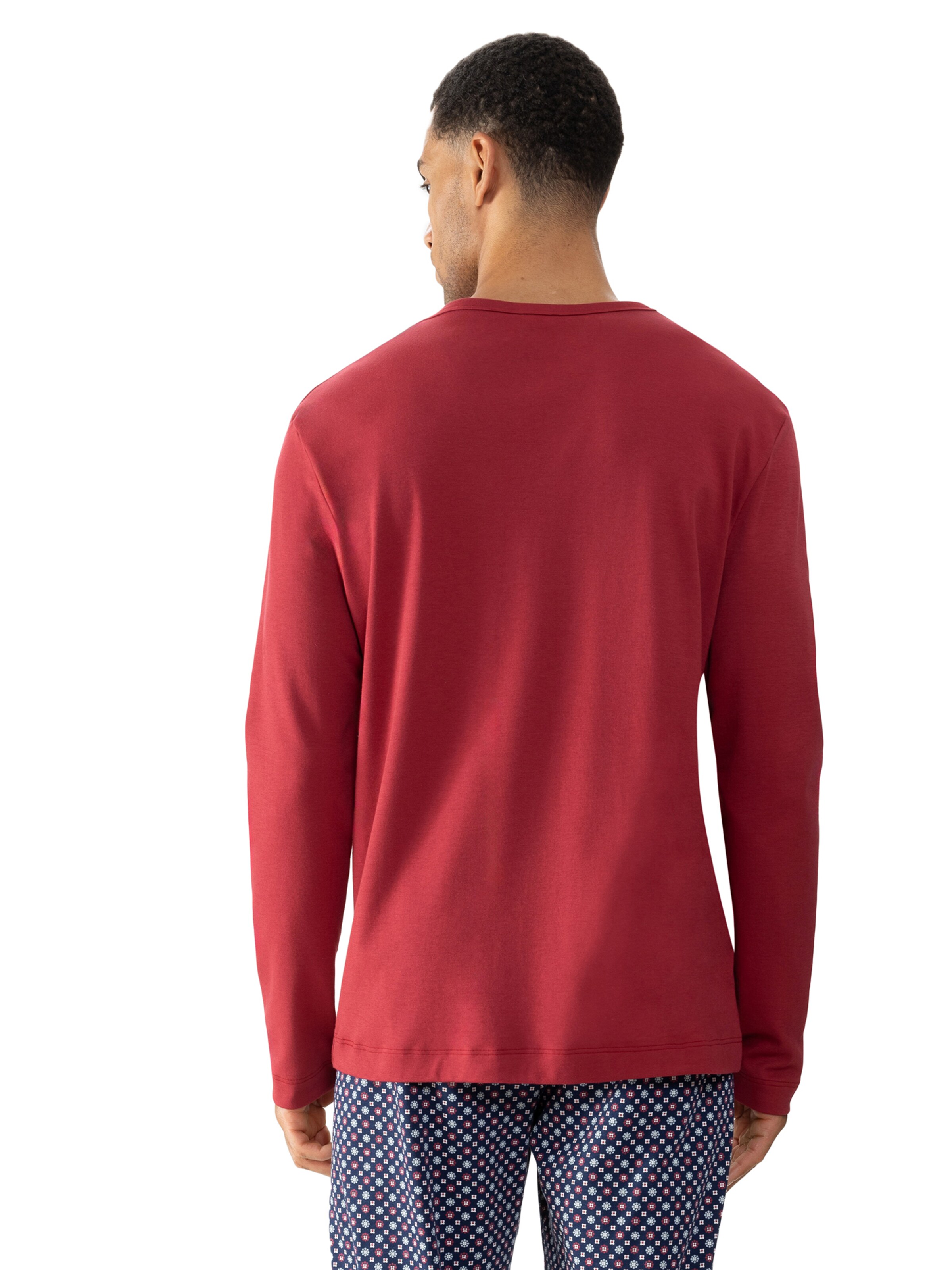 T-Shirt 'Solid Night' Mey en rouge