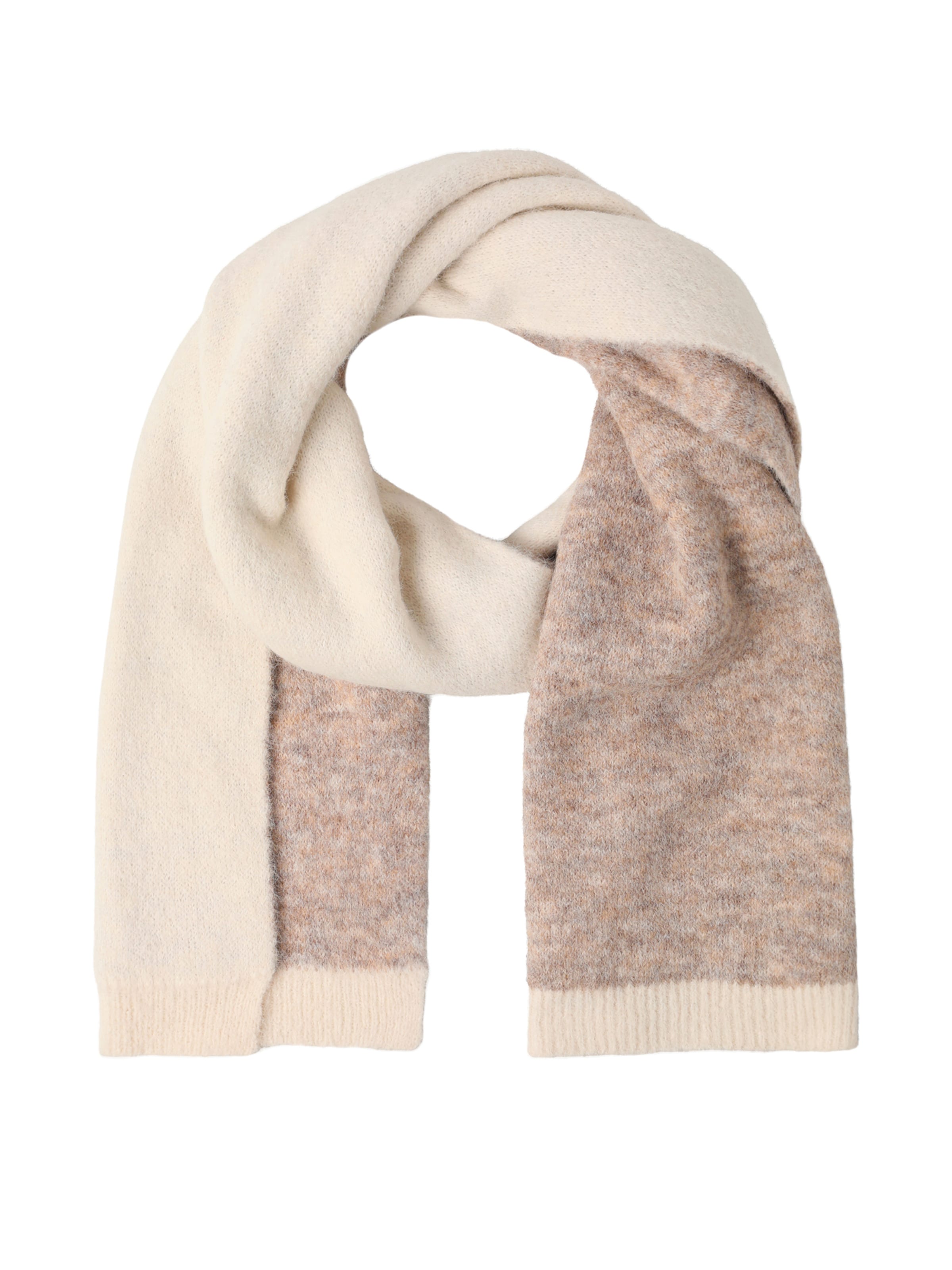 Écharpe TATUUM en beige : devant