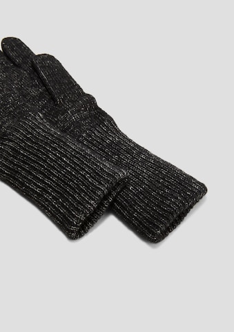 s.Oliver Fingerhandschuhe in Schwarz