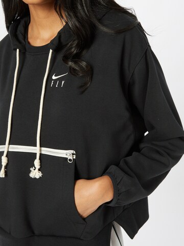 NIKE Athletic Sweatshirt in Black