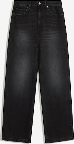 Baggy Jean Bershka en noir : devant