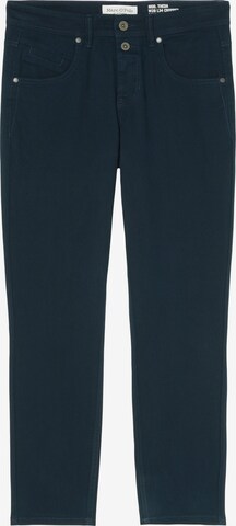 Marc O'Polo Tapered Trousers 'Theda' in Blue: front