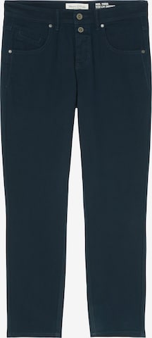 Marc O'Polo Tapered Pants 'Theda' in Blue: front