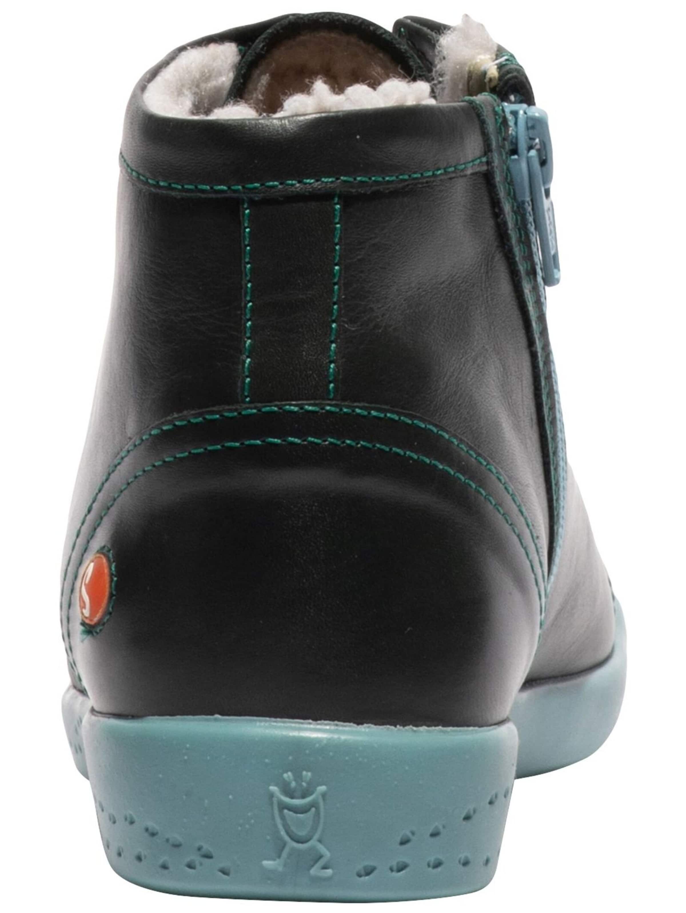 Softinos Veterlaarsjes in Zwart