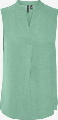 VERO MODA Bluse 'ELVA' in Grün: Vorderseite