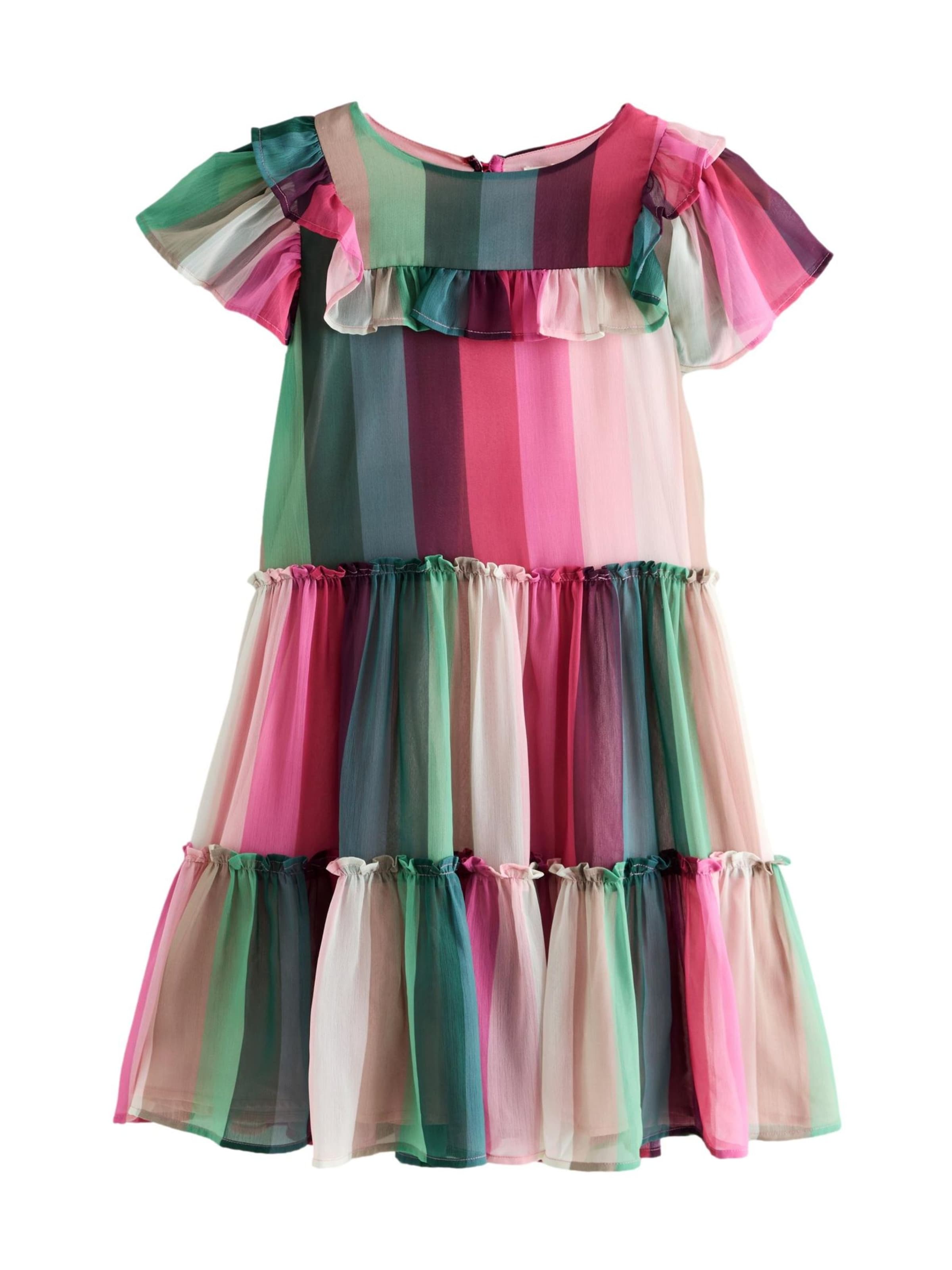 LAURA ASHLEY Рокля в пъстро: отпред